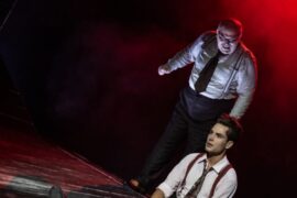 schauspielerische Leistung der Extraklasse: Raphael Rubino und Ansgar Sauren als Vater und Sohn Loman, Foto: Sandra Then